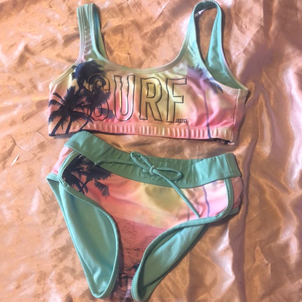 Justice girls bikini